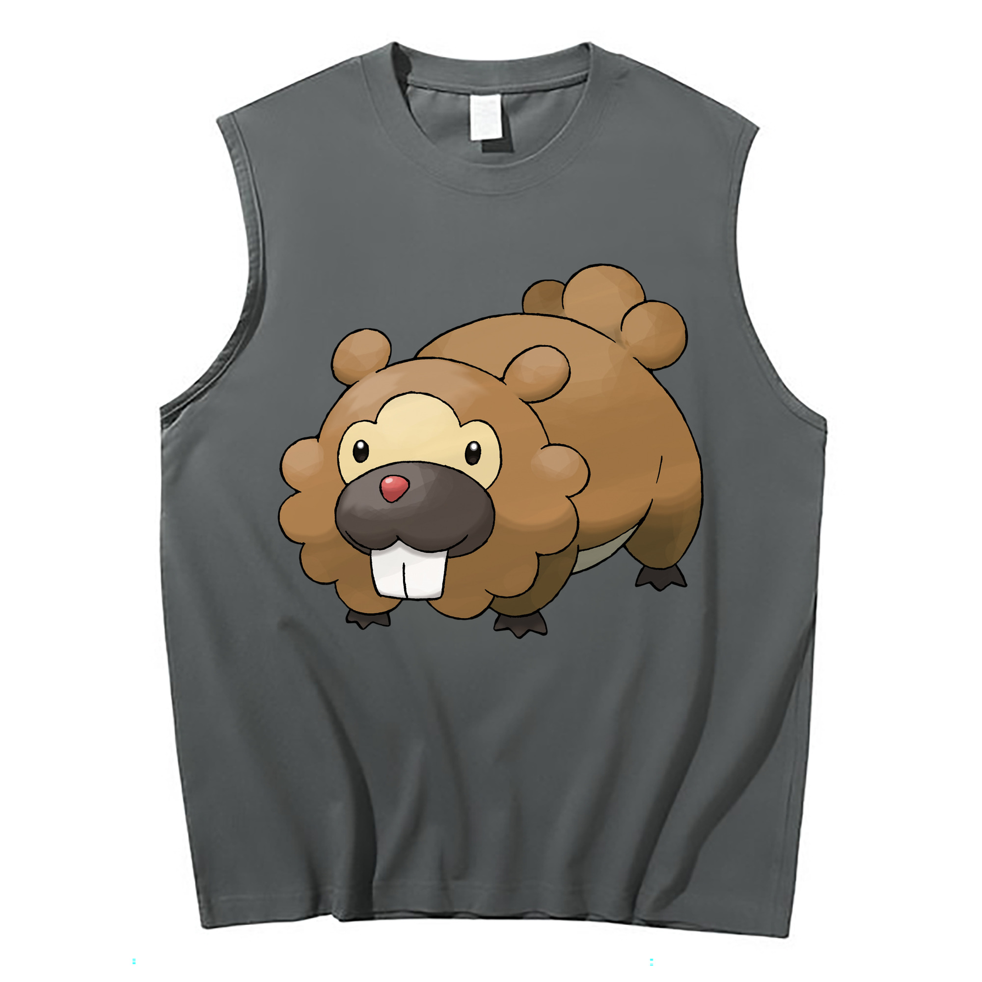 （画像用） ポケットモンスター Pokémon コットン100％タンクトップ（フロントプリント）